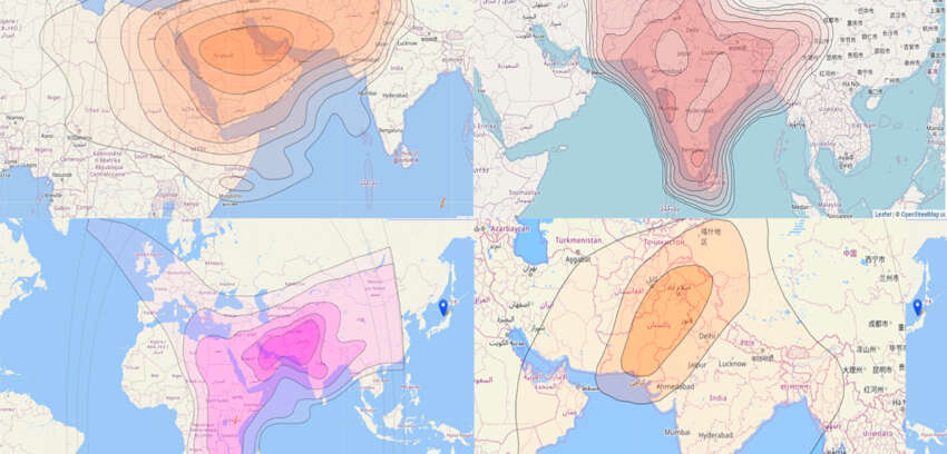 Satellite Coverage